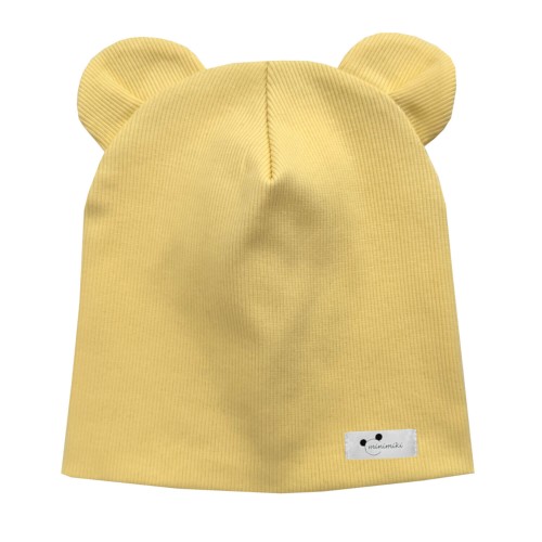 Czapka podwójna z uszkami sunny logo Minimiki