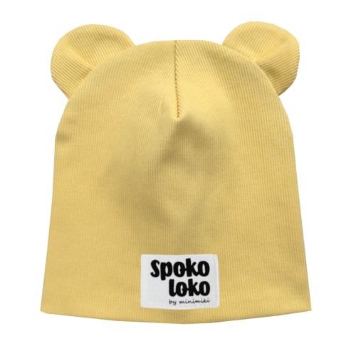 Czapka podwójna z uszkami sunny spoko loko Minimiki