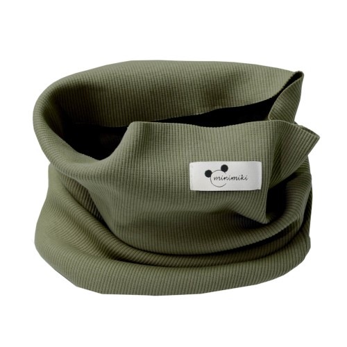komin cienki tuba khaki