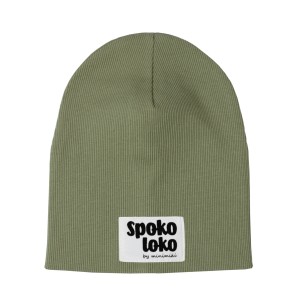Khaki czapka prążkowana podwójna - Czort, Ziomeczek i inne metki