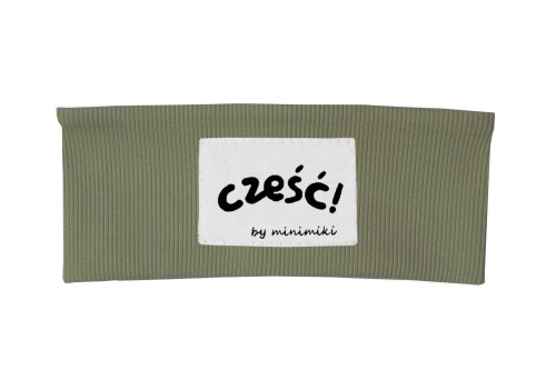 Opaska dziecica Minimiki khaki czesc