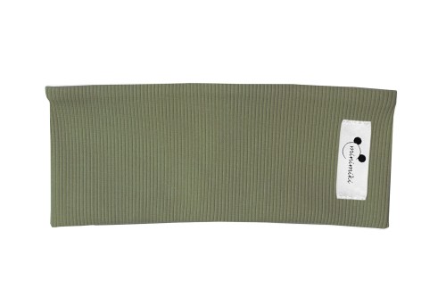 Opaska dziecicaMinimiki khaki logo