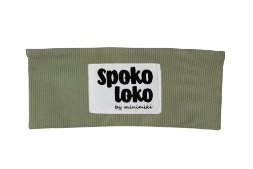 Opaska dziecica Minimiki khaki spoko