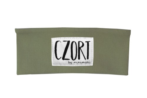 Opaska dziecica Minimiki khaki czort