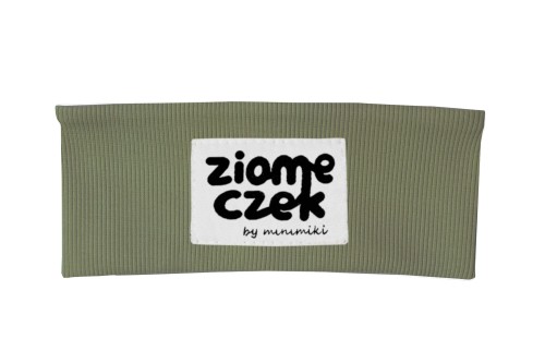 Opaska dziecica Minimiki khaki ziomeczek