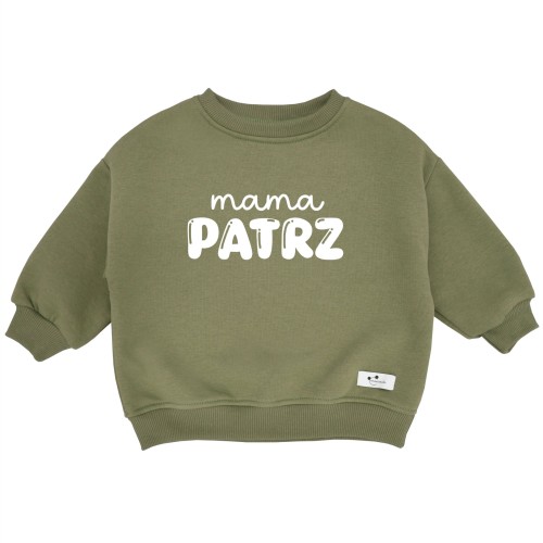 bluza khaki mama patrz