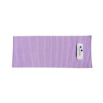 Cienka opaska prążek lawenda