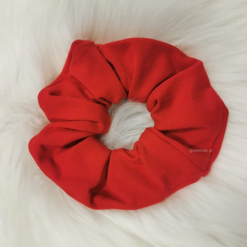 Frotka do włosów czerwona