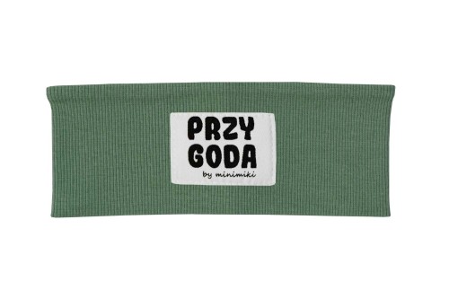 Opaska prążkowana chłopięca brudna mięta Przygoda