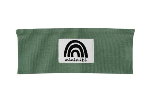 Opaska prążkowana chłopięca brudna mięta Tęcza