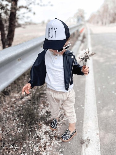 Czapka z daszkiem dziecięca Minimiki BOY