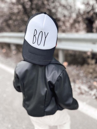 Czapka z daszkiem dziecięca Minimiki BOY