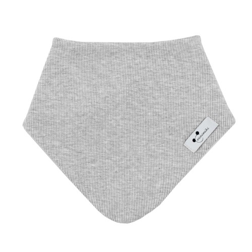 szary melanż apaszka prążkowana