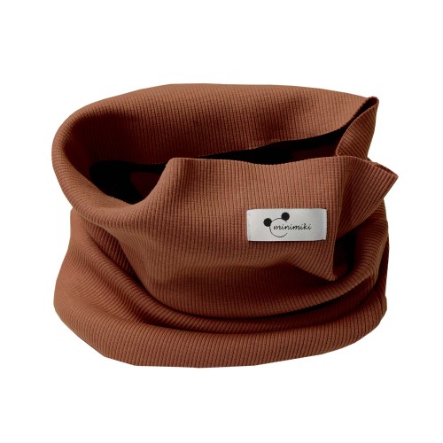 Komin dziecięcy tuba Minimiki karmelowy