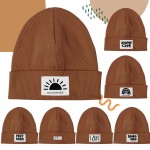 Karmelowa czapka prążkowana beanie - Czort, Ziomeczek i inne metki 