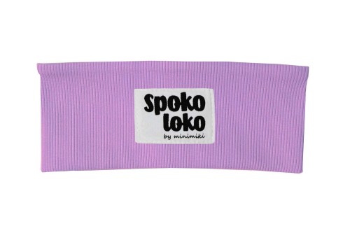 Opaska prążkowana Minimiki krokus spoko loko