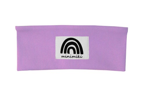 Opaska prążkowana Minimiki krokus tęcza