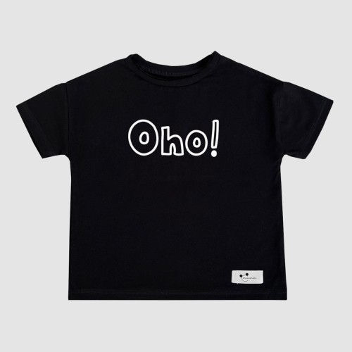 Koszulka oversize OHO! czarna 