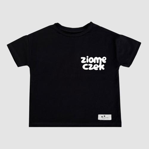 Koszulka oversize Ziomeczek czarna