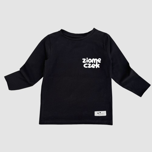 Longsleeve klasyczny czarny Ziomeczek