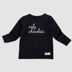 Longsleeve klasyczny czarny Only Chocolate