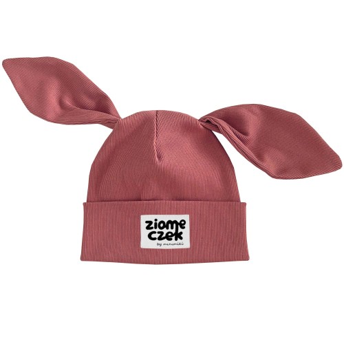 Czapka dziecięca BIBI Minimiki strawberry cream Ziomeczek