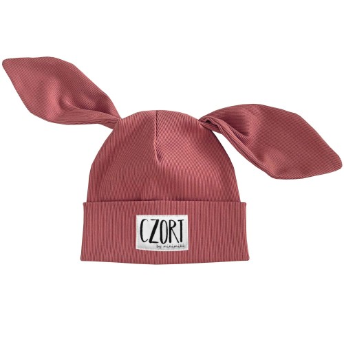 Czapka dziecięca BIBI Minimiki strawberry cream czort