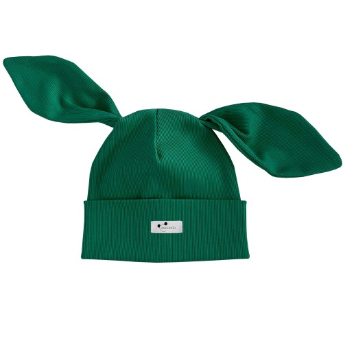 Czapka dziecięca BIBI Minimiki butelkowa zieleń