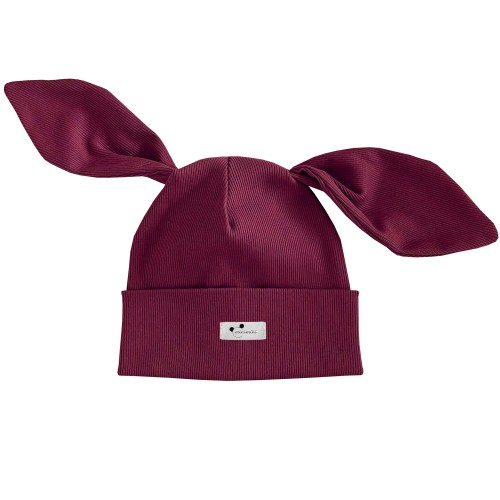 Czapka dziecięca BIBI Minimiki bordo