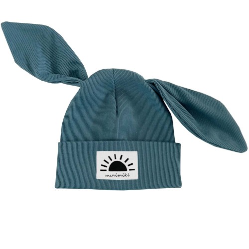 Czapka dziecięca BIBI Minimiki arctic blue zachód słońca