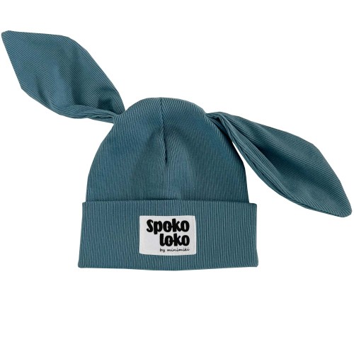 Czapka dziecięca BIBI Minimiki arctic blue spoko loko