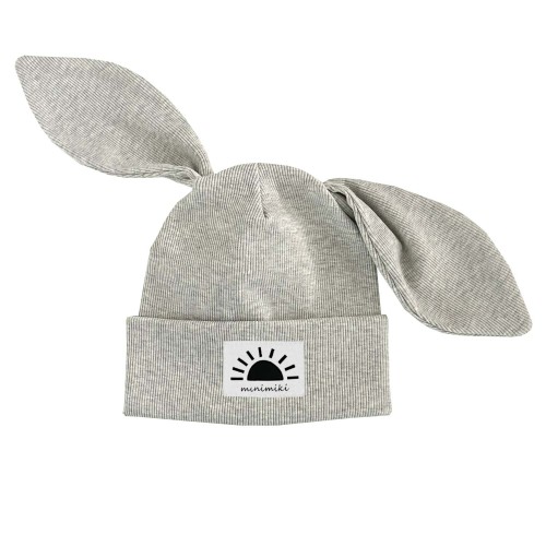 Czapka dziecięca BIBI Minimiki melanż ecru zachód słońca