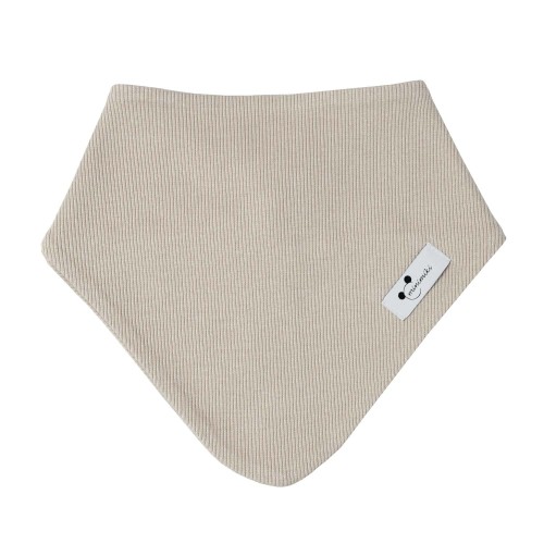 Jasny beż apaszka prążkowana