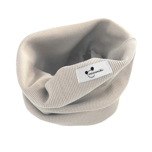 Jasny beż komin tuba Minimiki