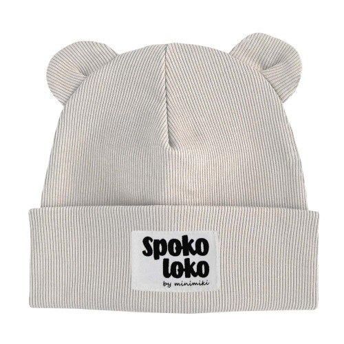 Czapka dziecięca beanie z uszkami Minimiki ocean
