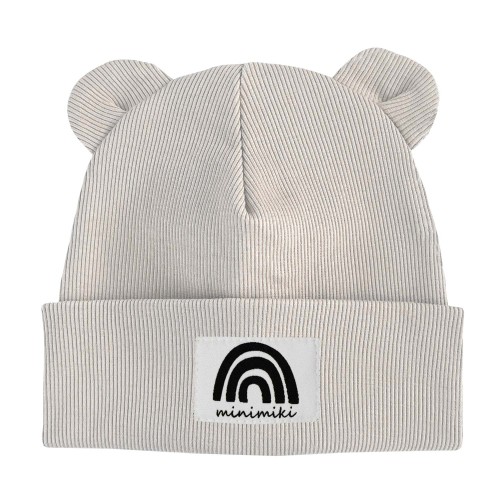 Czapka dziecięca beanie z uszkami Minimiki ocean