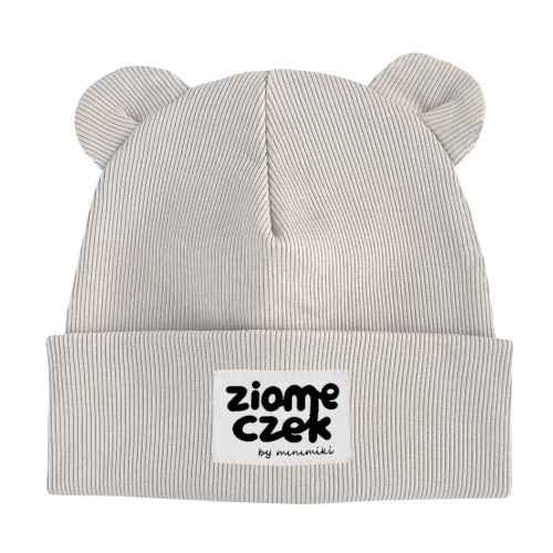 Czapka dziecięca beanie z uszkami Minimiki ocean