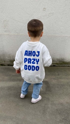 Bluza dziecięca Minimiki Ahoj Przygodo