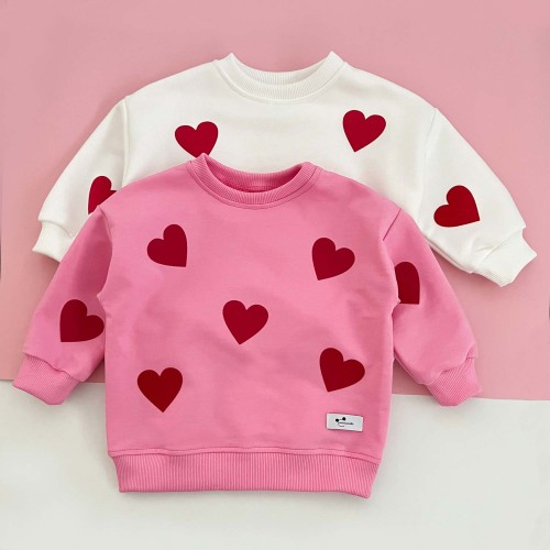 Bluzy w serca Minimiki dla dzieci