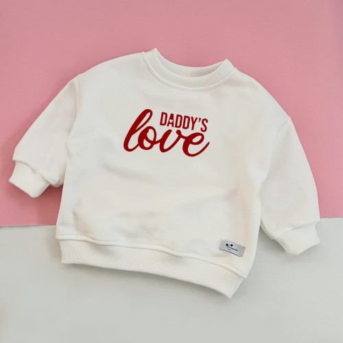 Bluza dziecięca Minimiki oversize Daddy's Love