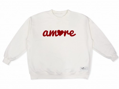 Bluza damska oversize Amore na Walentynki