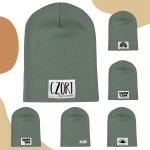 Szałwia cienka czapka prążkowana - Czort, Ziomeczek i inne metki