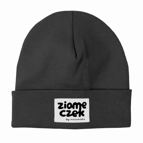 Dziecięca czapka podwójna wywijana beanie Minimiki Ziomeczek