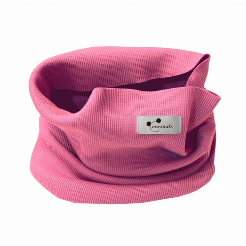 Dziecięcy komin typu tuba uniwersalny candy pink