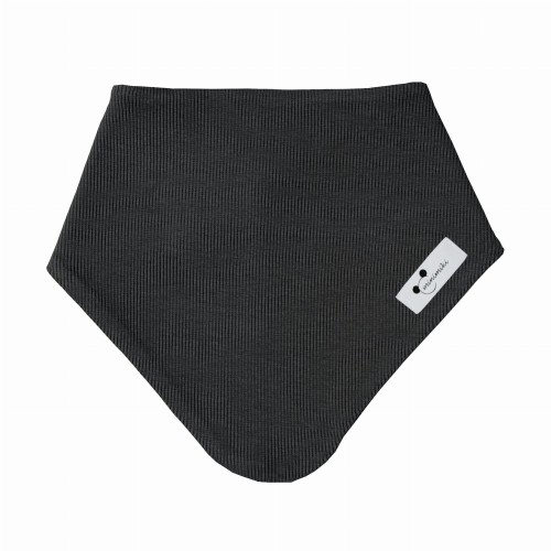 Apaszka prążkowana dziecięca antracyt