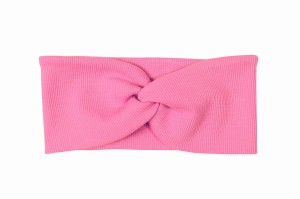 Candy Pink opaska przeplatana