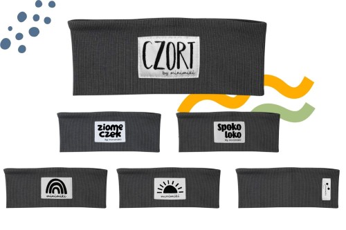 Antracyt opaska prążkowana - Czort, Ziomeczek i inne metki