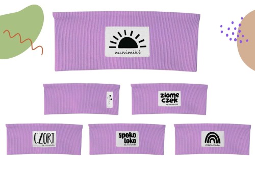 Opaska prążkowana Minimiki krokus