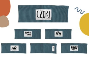 Arctic blue opaska prążkowana - Czort, Ziomeczek i inne metki
