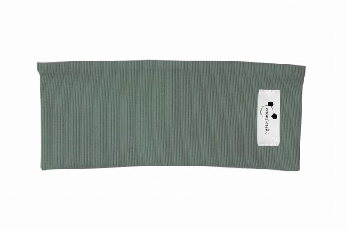 Opaska prążkowana chłopięca Minimiki szałwia